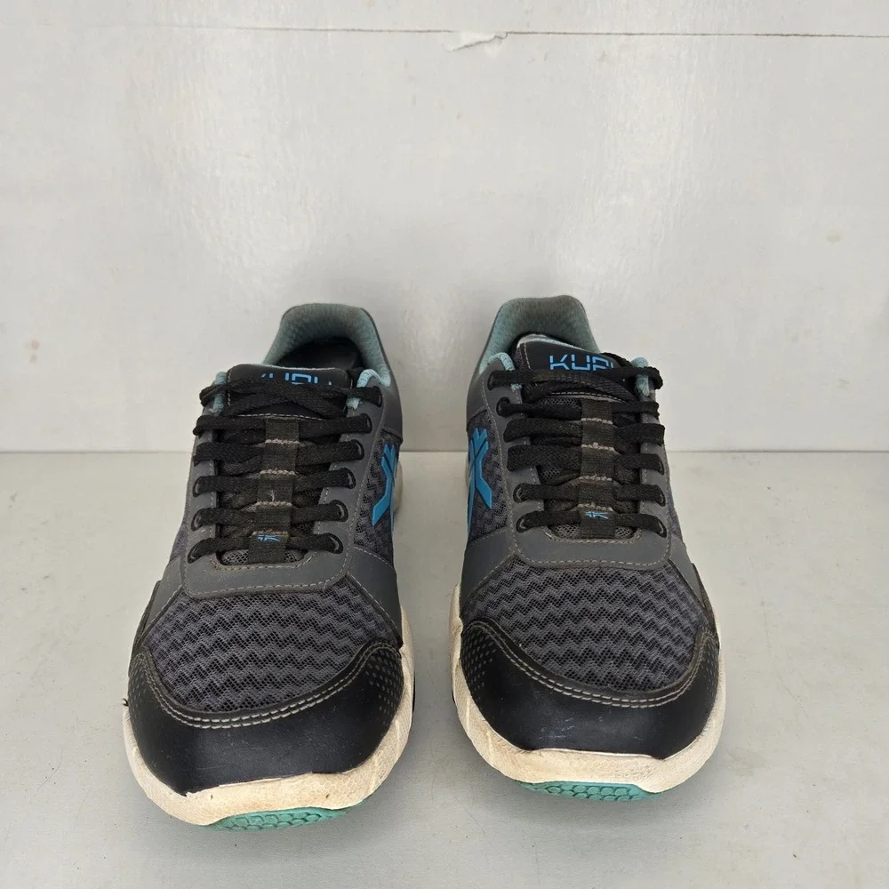 Kuru Quantum Athletic Shoes Women's 8 Medium Grey Blue Walking Pain Relief Arch - Picture 2 of 8